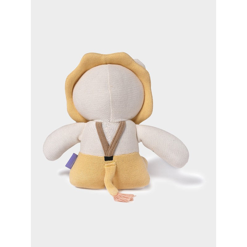 Kuma Knitted Soft Toy- White