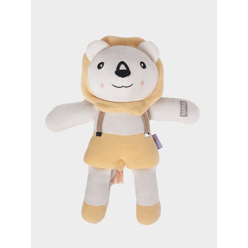 Kuma Knitted Soft Toy- White