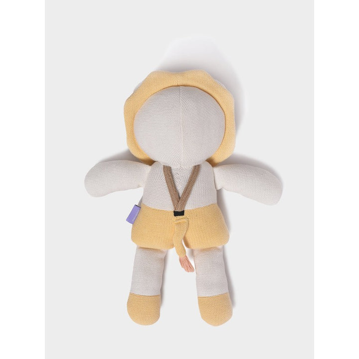 Kuma Knitted Soft Toy- White