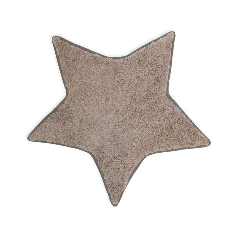 Star Design Bath Mat- Grey