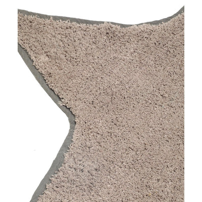 Star Design Bath Mat- Grey