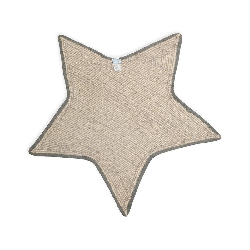 Star Design Bath Mat- Grey