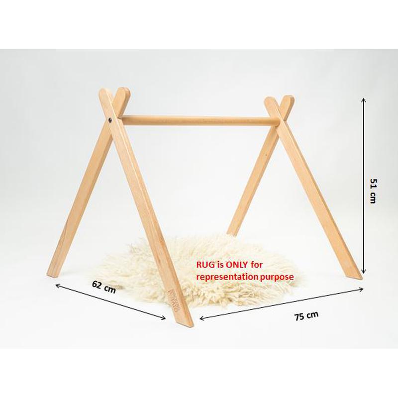 Wooden Baby Activity Gym Frame (1-12 Months)