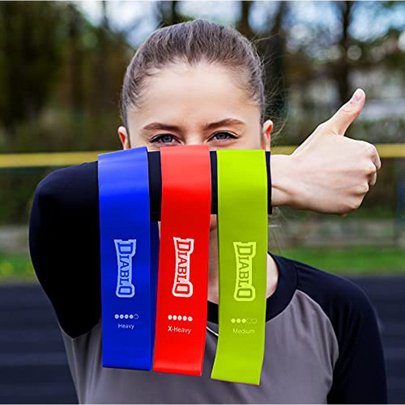 Diablo Resistance Band Loop Exercise Bands for workout | 11+ Years