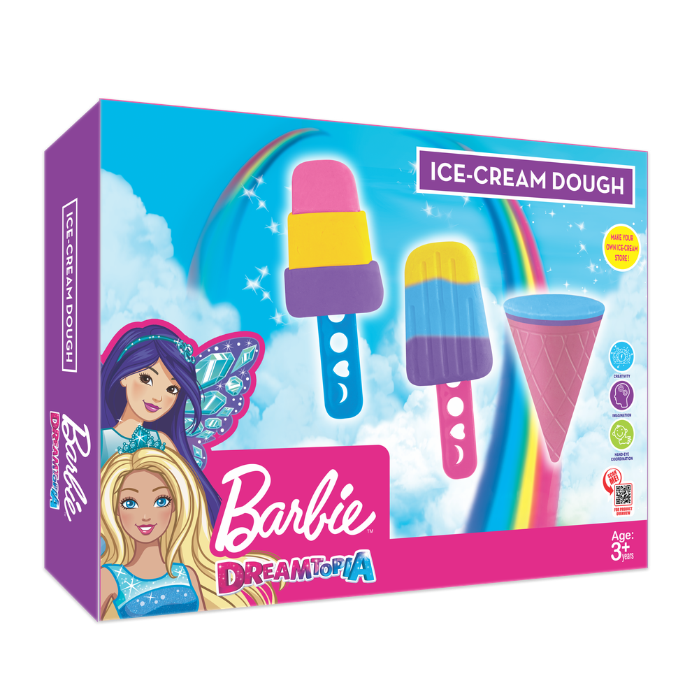 Return Gifts (Pack of 3,5,12) Barbie Ice - Cream Dough Kit