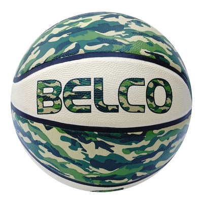 Belco Green Street Basketball (1 Basketball with needle) (Size 7) | 11+ Years