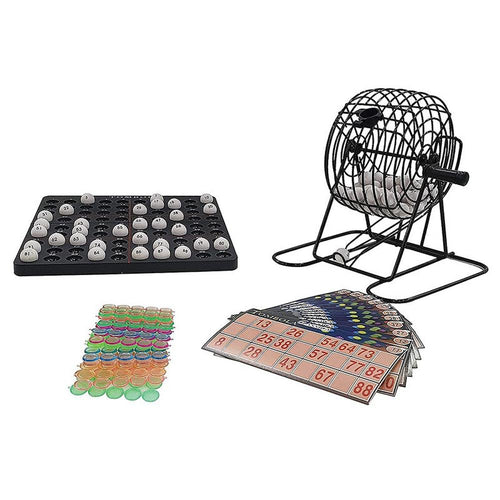 Hop N Play Tambola Housie Game Set - Cage, Number Balls, Tracking Board & Tickets (5 Years till Grown Ups)