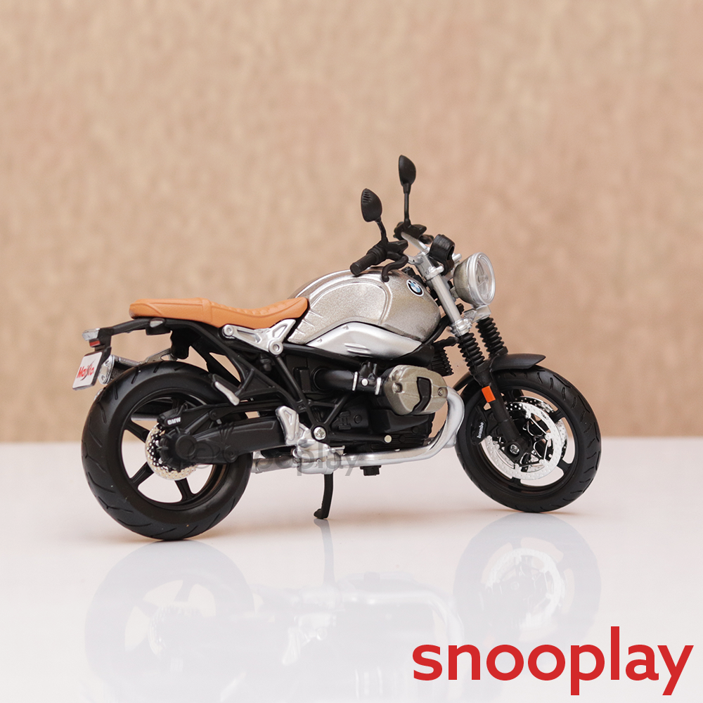 Maisto Original BMW R nineT SCRAMBLER Licensed Diecast Bike | 1:12 Scale Model (14 Years Till Grown Ups)