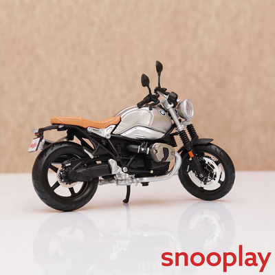 Original BMW R nineT SCRAMBLER Licensed Diecast Bike | 1:12 Scale Model (14 Years Till Grown Ups)