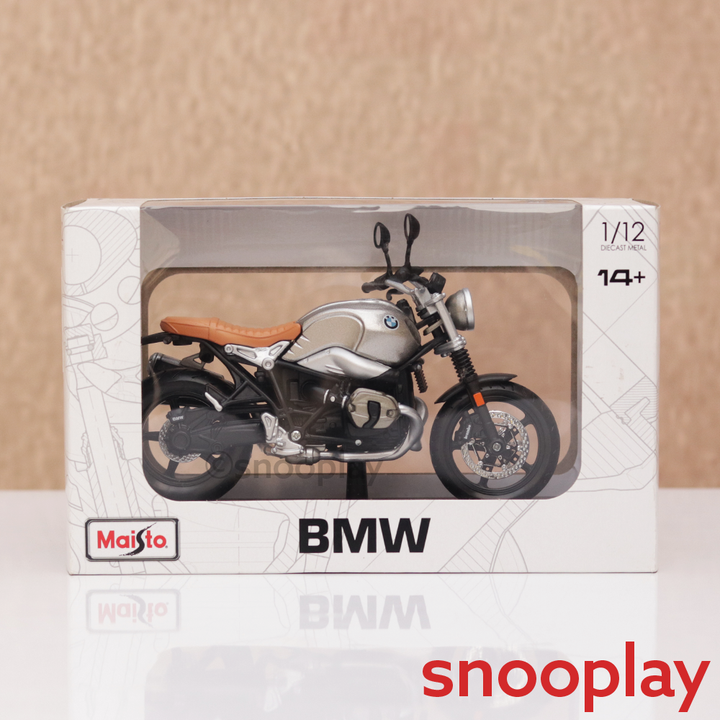Maisto Original BMW R nineT SCRAMBLER Licensed Diecast Bike | 1:12 Scale Model (14 Years Till Grown Ups)