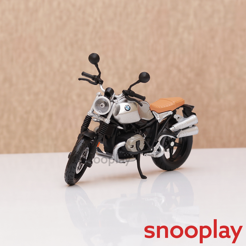 Original BMW R nineT SCRAMBLER Licensed Diecast Bike | 1:12 Scale Model (14 Years Till Grown Ups)