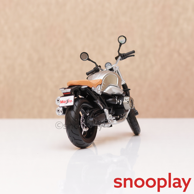 Original BMW R nineT SCRAMBLER Licensed Diecast Bike | 1:12 Scale Model (14 Years Till Grown Ups)