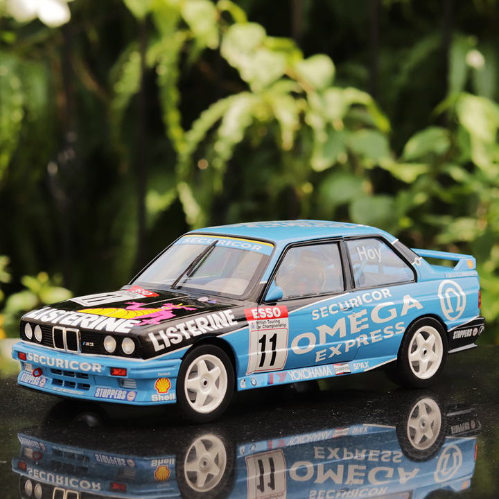 100% Original Licensed BMW E30 M3 BTCC 1991 Diecast Car | 1:18 Scale Model