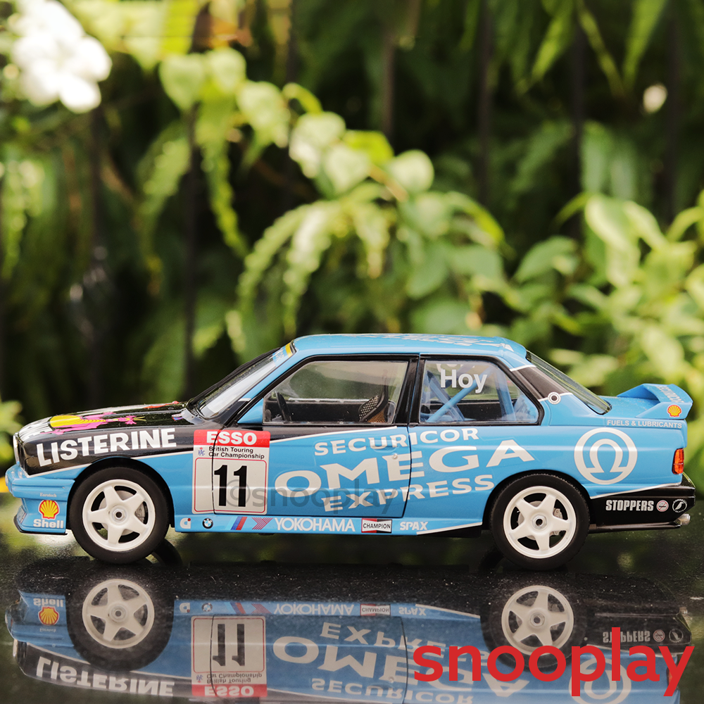 100% Original Licensed BMW E30 M3 BTCC 1991 Diecast Car | 1:18 Scale Model