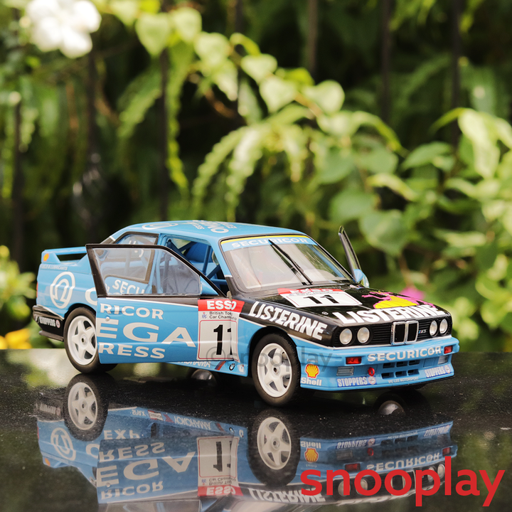 100% Original Licensed BMW E30 M3 BTCC 1991 Diecast Car | 1:18 Scale Model