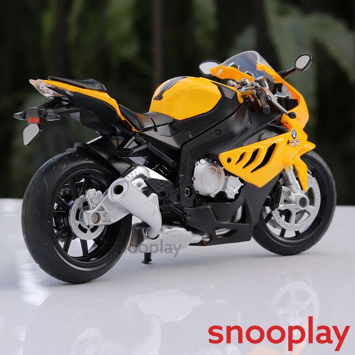 Metal Speed Zone Original BMW S1000 RR Licensed Diecast Bike | 1:12 Scale Model (14 Years till Grown Ups)