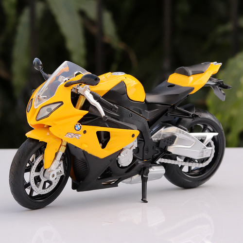 Metal Speed Zone Original BMW S1000 RR Licensed Diecast Bike | 1:12 Scale Model (14 Years till Grown Ups)