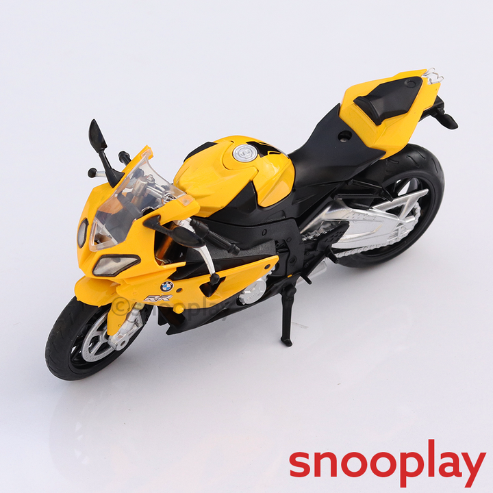 Metal Speed Zone Original BMW S1000 RR Licensed Diecast Bike | 1:12 Scale Model (14 Years till Grown Ups)