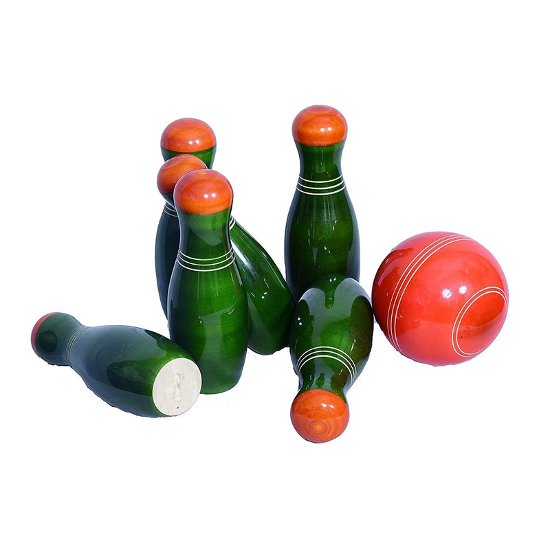 Wooden Bowling Pin toy REGULAR Toy for Kids Vegetable Colored safe