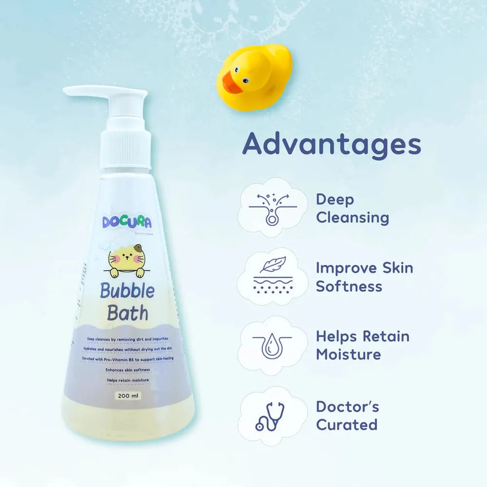 Docura Baby Bubble Bath - 200ml