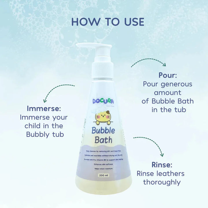 Docura Baby Bubble Bath - 200ml