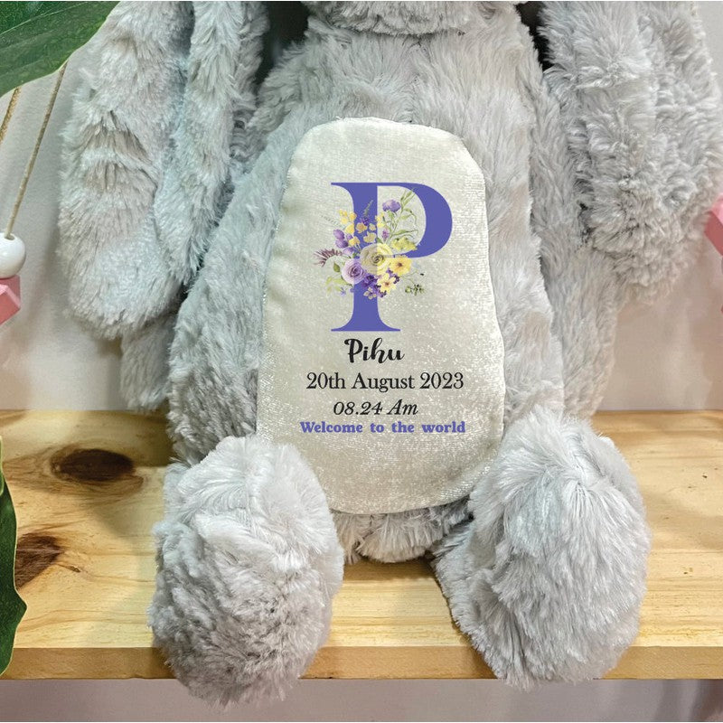 Personalised Bella The Bunny - Precious Moments Plush Toy | COD Not Available