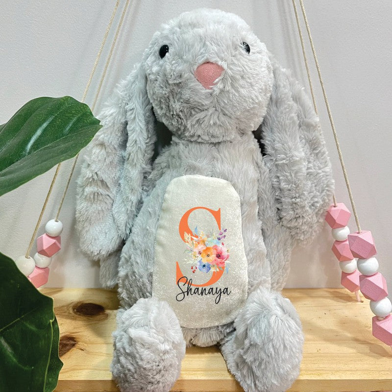 Personalised Blossom The Bunny Plush Toy | COD Not Available