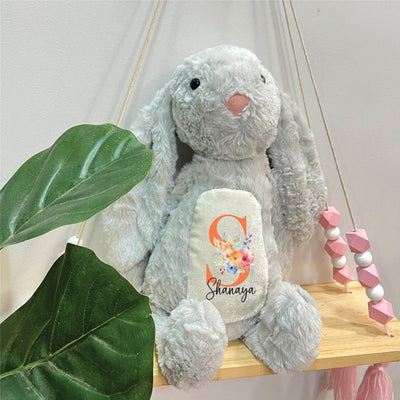 Personalised Blossom The Bunny Plush Toy | COD Not Available