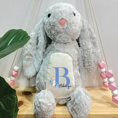 Personalised Bobby The Bunny Plush Toy | COD Not Available