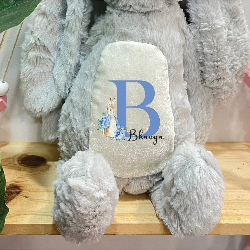 Personalised Bobby The Bunny Plush Toy | COD Not Available