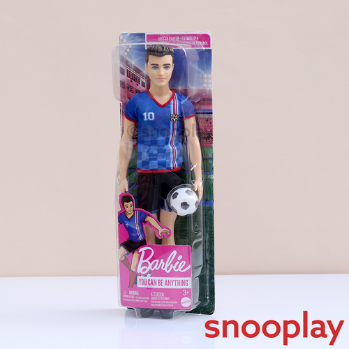 Mattel Original Licensed Football Player Ken Barbie Doll (3-9 Years)