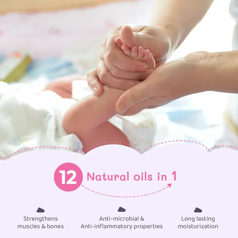 Citta Natural Nourishing Baby Massage Oil - 50ml