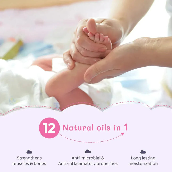 Citta Natural Nourishing Baby Massage Oil - 50ml