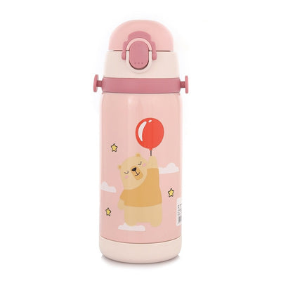 Bear and Ballon Hot & Cold Vacuum Water Bottle (450 ml)