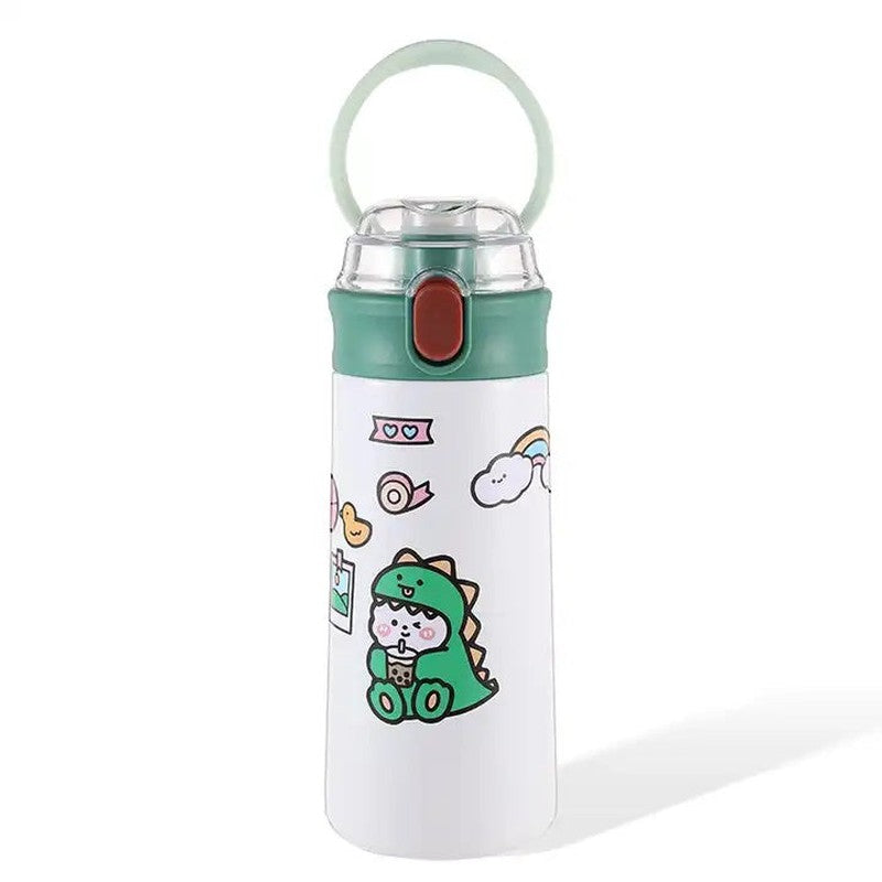 Bouncing Kid Stainless Steel Bottle with Stickers (500ml)