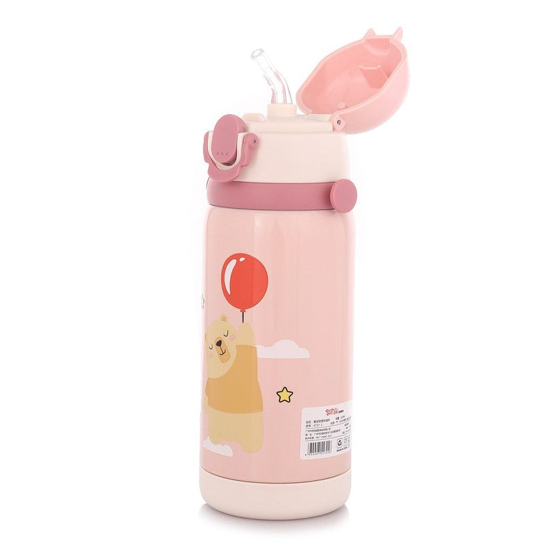 Bear and Ballon Hot & Cold Vacuum Water Bottle (450 ml)