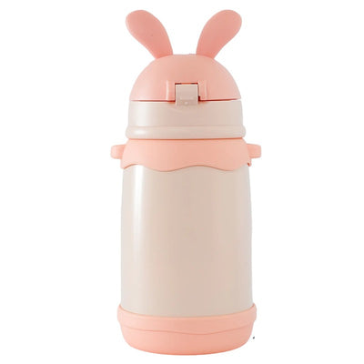 Bunny Themed Stainless Steel Water Bottle (500ml)