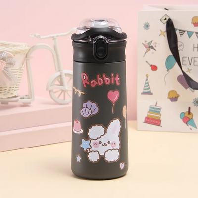 Bouncing Kid Stainless Steel Bottle with Stickers (500ml)