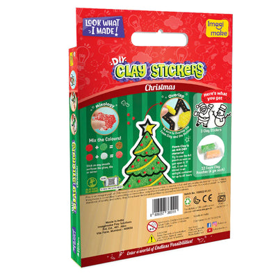 Clay Stickers - Christmas (DIY Craft Kit)