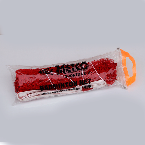 Metco Regulation Size Badminton Net with 4 Side Tape - Nylon (9 Years till Grown Ups)