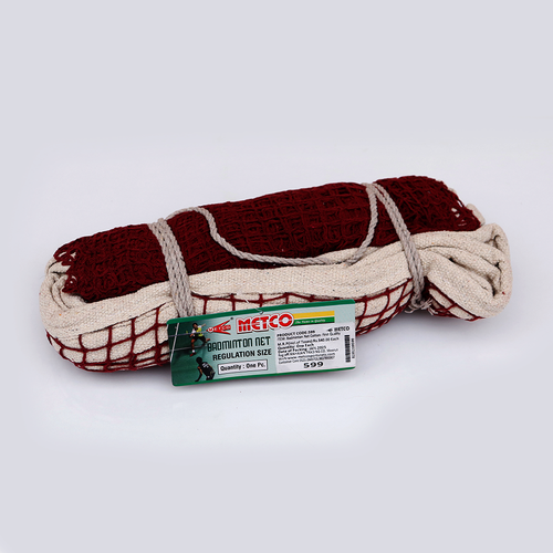Metco Regulation Size Badminton Net - Cotton (9 Years till Grown Ups)