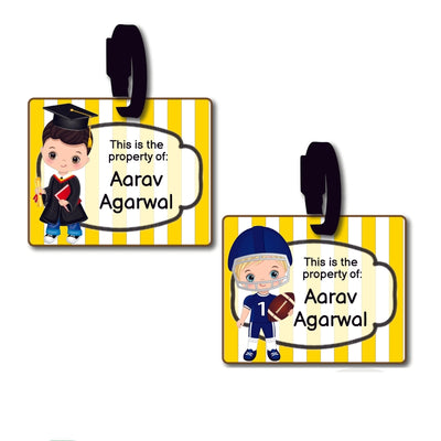 Personalised Bag Tag - Assorted Designs (Cod Not Available)