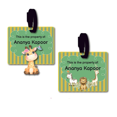 Personalised Bag Tag - Assorted Designs (Cod Not Available)