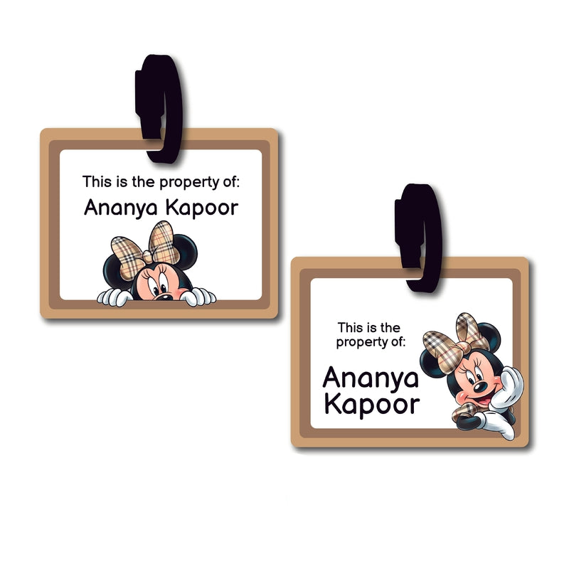 Personalised Bag Tag - Assorted Designs (Cod Not Available)