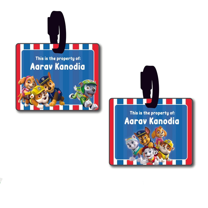 Personalised Bag Tag - Assorted Designs (Cod Not Available)