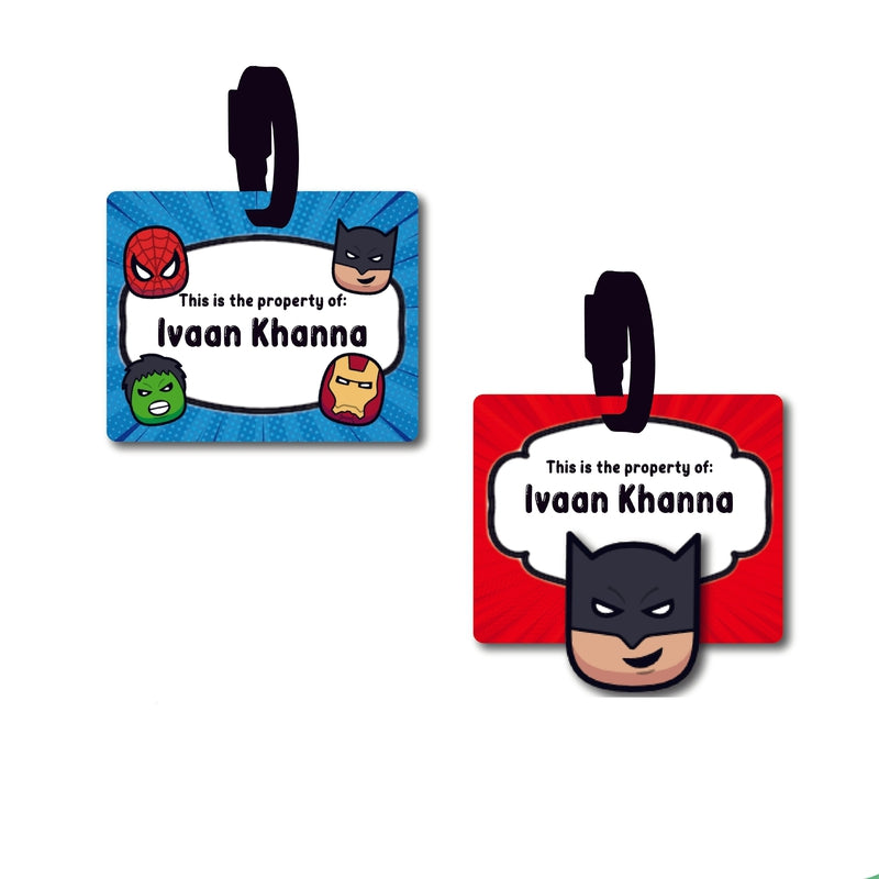 Personalised Bag Tag - Assorted Designs (Cod Not Available)