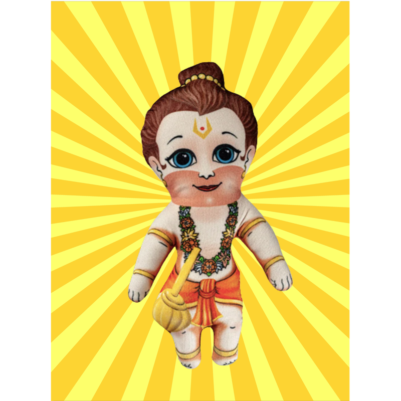 Lord Hanuman Plush Doll (6 Months - 7 Years)