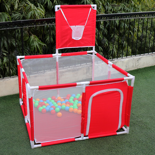 2 in 1 Jumbo Ball Pool & Basketball Playset