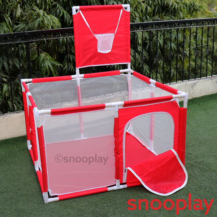 2 in 1 Jumbo Ball Pool & Basketball Playset