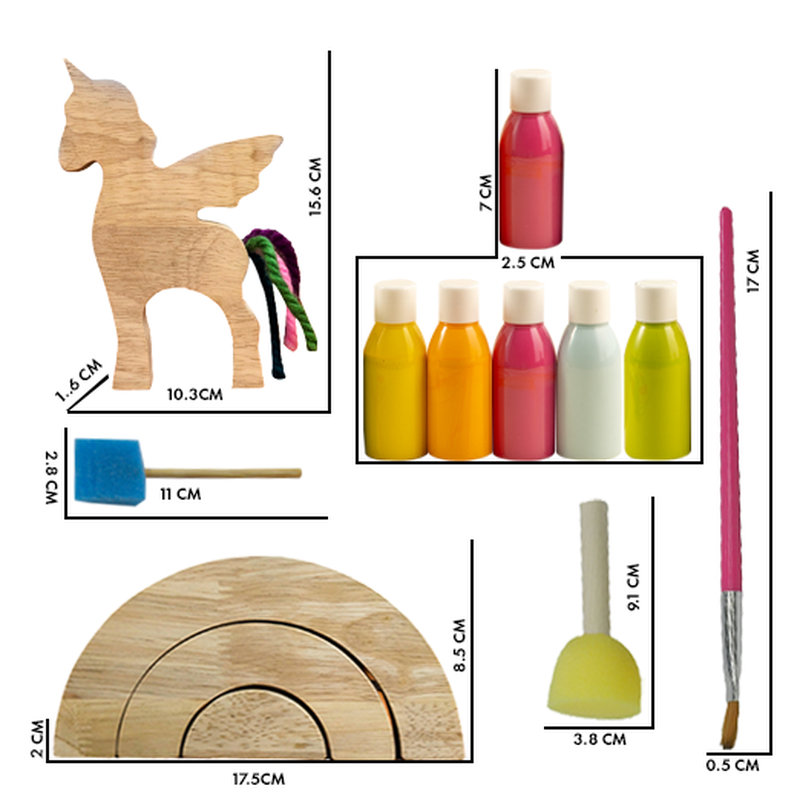 Unicorn DIY Kit: Paint and Personalize Your Unicorn (2-6 Years)